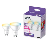 WiZ GU10 LED-pre, 345lm, Tunable White, 4,7W, WiFi/Matter - 2-pak
