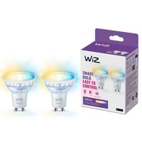 WiZ GU10 pre, Turnable White, 345 lumen, Ra90, 4,7W, WiFi - 2 pak