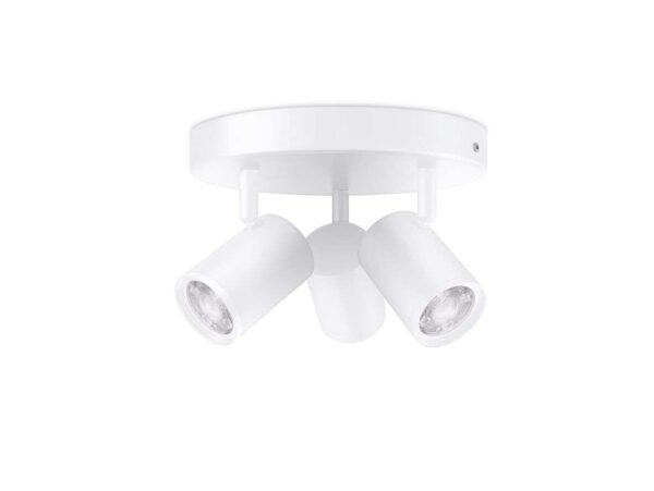 WiZ - Imageo 3 Loftlampe Round RGB White