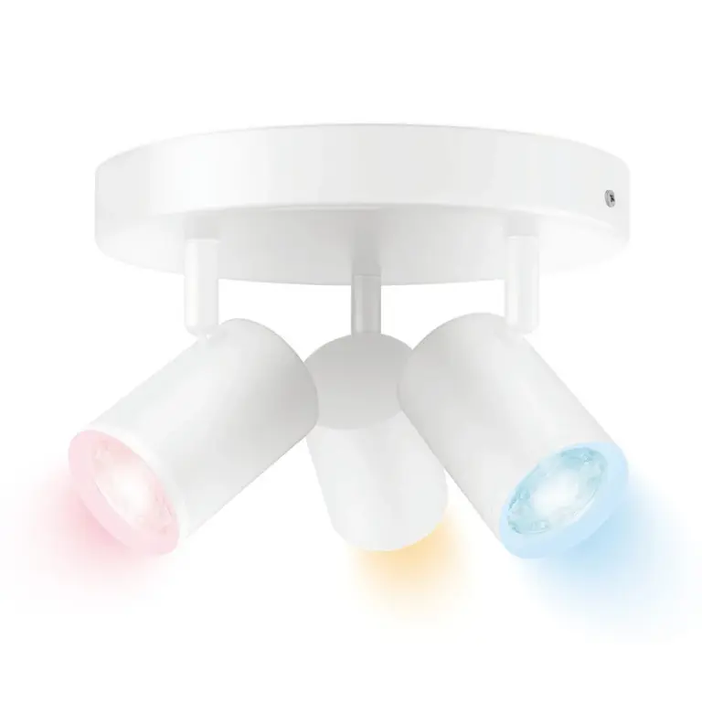 WiZ - Imageo 3 Loftlampe Round RGB White