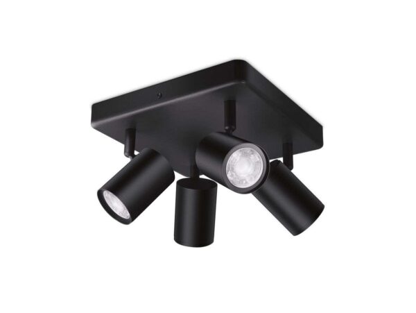 WiZ - Imageo 4 Loftlampe Square RGB Black