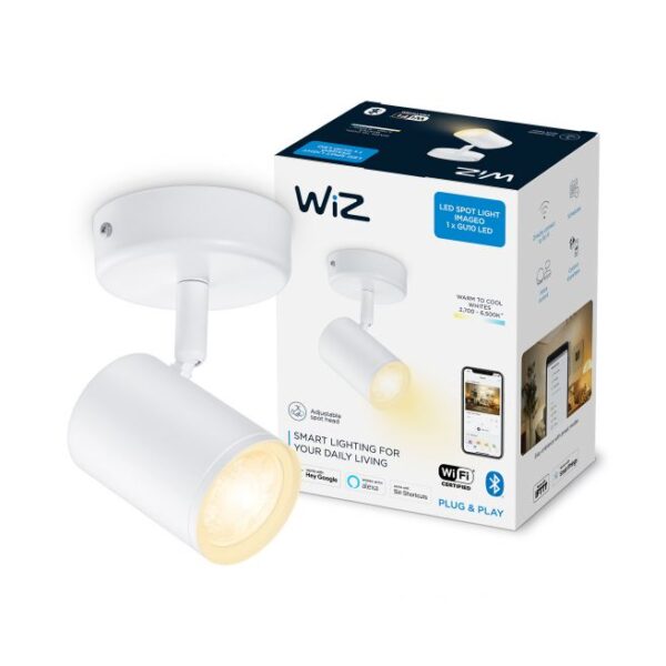 WiZ Imageo Spots 1x5W W 27-65K TW - Tunable white