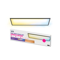 WiZ LED-panel 120x30 cm, 3400lm, Tunable White, sort