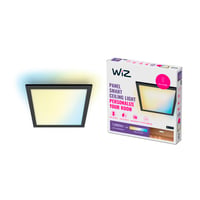 WiZ LED-panel 30x30 cm, 1000lm, WiFi, Tunable White, sort (restsalg)