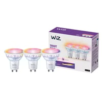 WiZ LED-pre, GU10, Color, 345lm, 4,7W, WiFi (3 pak)