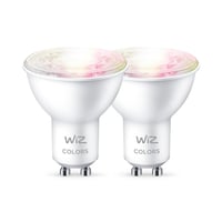 WiZ LEDspot Colors 4,9W (50W) GU10 922-965 36 Dmpbar 2-pak