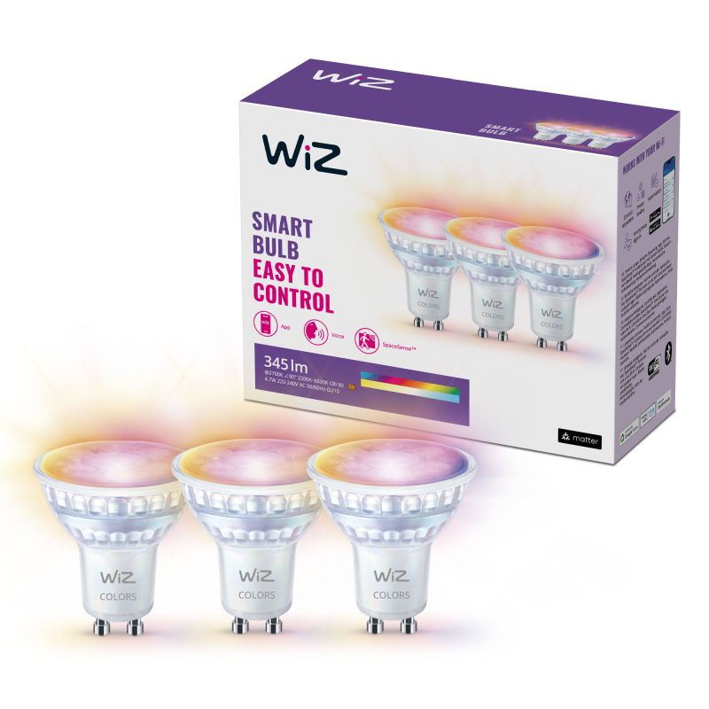 WiZ Multipack Color - GU10 50W - 929002448833
