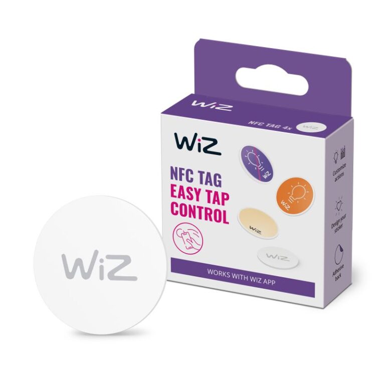 WiZ NFC Smart Tags 4-pak