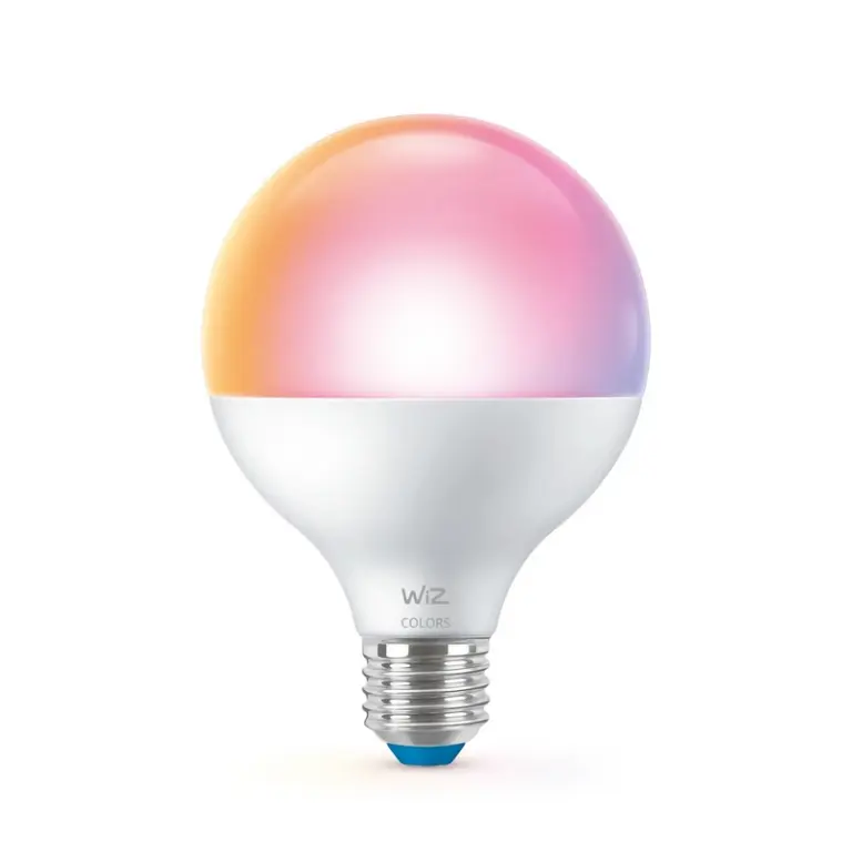 WiZ - Pære Smart Color 11W RGBW Globe Clear E27