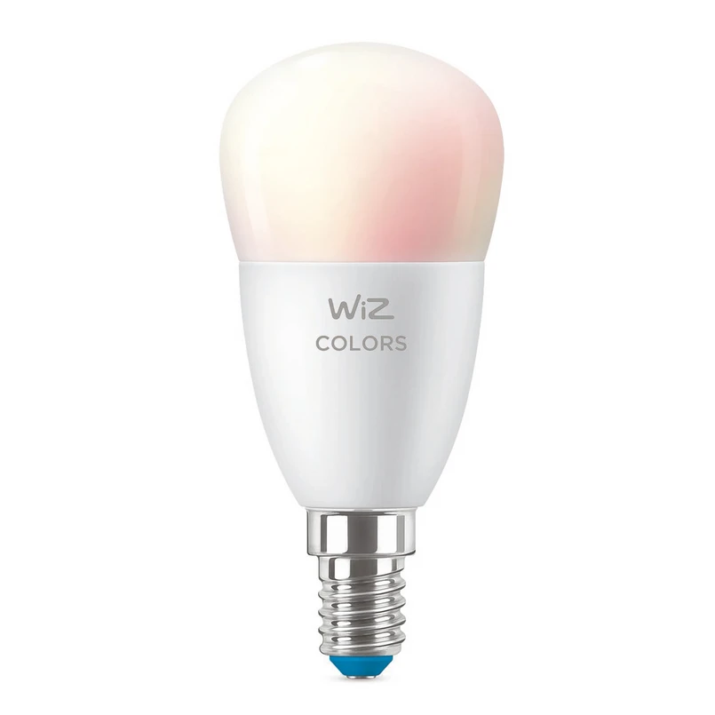 WiZ - Pære Smart Color 4,9W RGBW dråbe E14