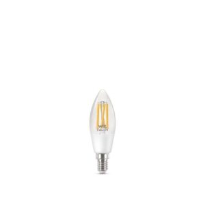 WiZ - Pære Smart TW 4,9W 470lm 2700-6500K Kerte Clear E14