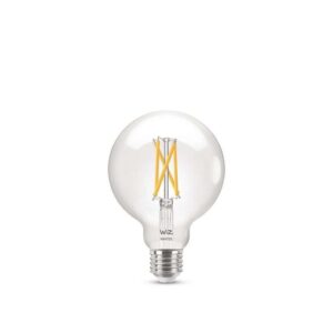 WiZ - Pære Smart TW 7W 806lm 2700-6500K Globe Clear E27