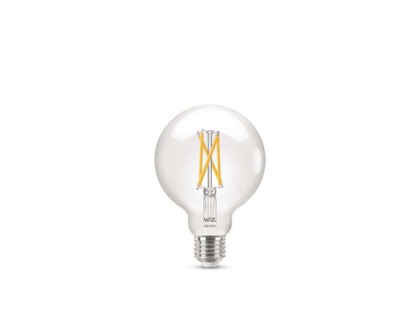 WiZ - Pære Smart TW 7W 806lm 2700-6500K Globe Clear E27