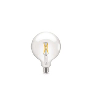 WiZ - Pære Smart TW 7W 806lm 2700-6500K Globe Giant Clear E27