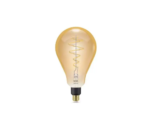 WiZ - Pære Smart TW Amb. 6W 390lm 2000-5000K Edison Globe Giant Gold E27