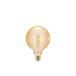 WiZ - Pære Smart TW Amb. 7W 640lm 2000-5000K Globe Giant Gold E27