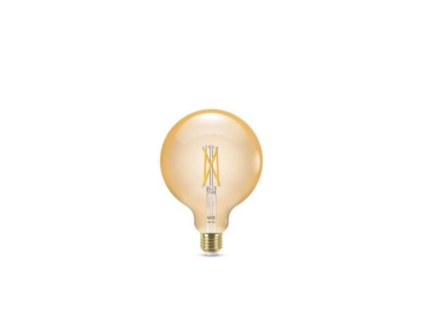 WiZ - Pære Smart TW Amb. 7W 640lm 2000-5000K Globe Giant Gold E27