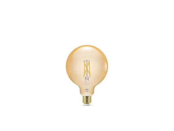WiZ - Pære Smart TW Amb. 7W 640lm 2000-5000K Globe Giant Gold E27