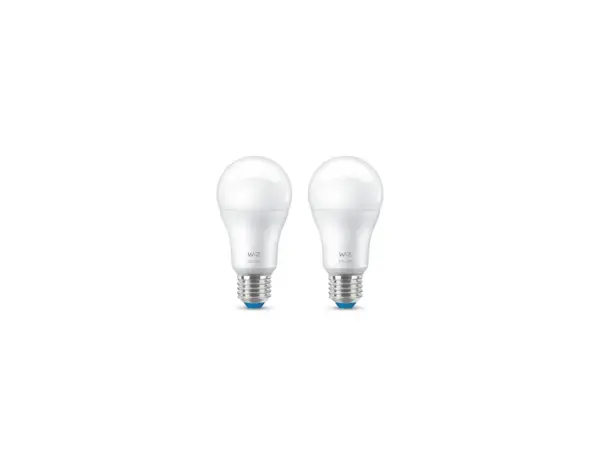 WiZ - Pærer Smart Color 8,5W 806lm 2200-6500K RGB 2-pak E27