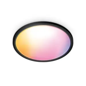 WiZ - SuperSlim loftlampe RGB 42 cm sort