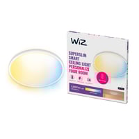 WiZ SuperSlim plafond, 55 cm, Tunable White, hvid