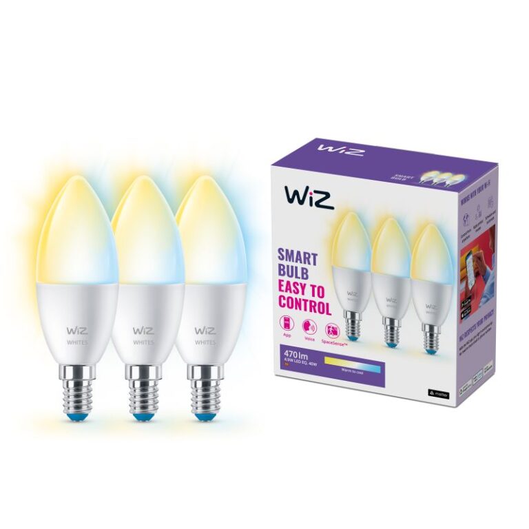 WiZ Tunable White LED Kertepære E14 3-pak