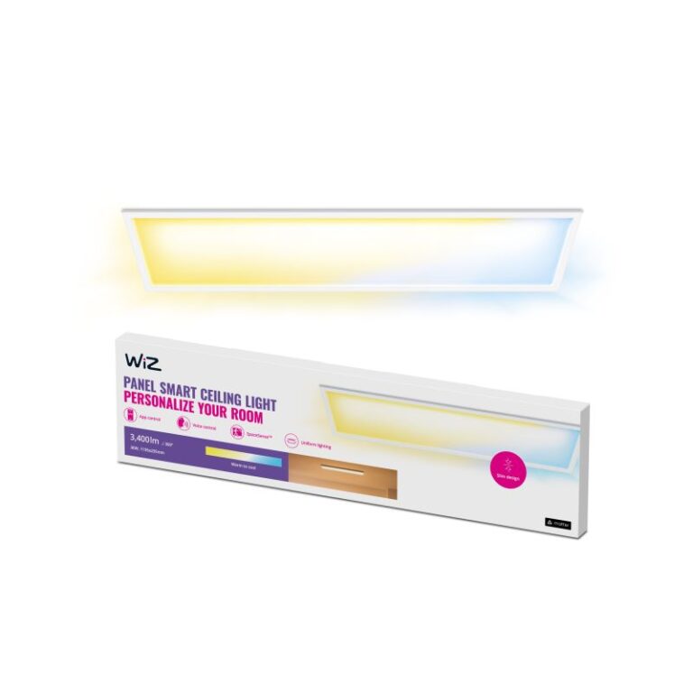 WiZ Tunable White LED Loftpanel Hvid 119,5x29,5 cm 36W