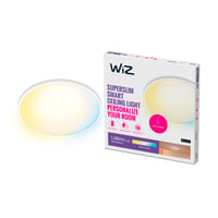 WiZ ultra tynd plafond, Tunable White, 24 cm, 1250 lm, hvid (restsalg)