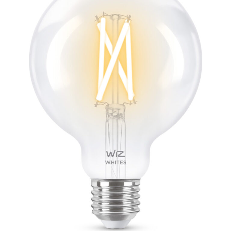 Wiz E27 globepære, 2700K-6500K, 7W, Ø9,5 cm