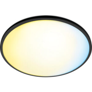 Wiz Superslim plafond, sort