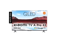 Xiaomi A Pro 2025 - 43 Diagonal klasse LED-bagbelyst LCD TV - QLED - Smart TV - Google TV - 4K UHD (2160p) 3840 x 2160 - HDR - Quantum Dot - sort