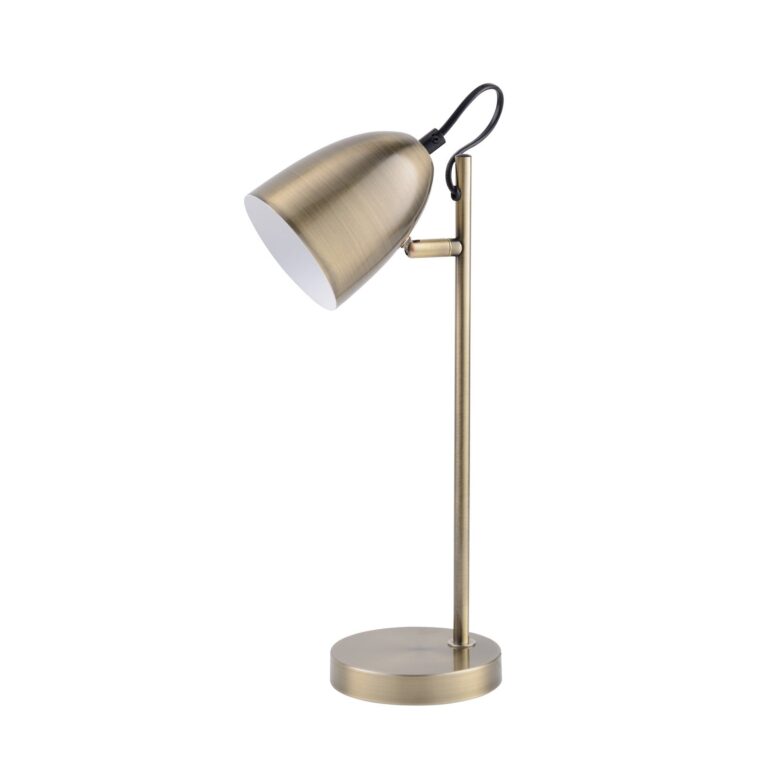 YEP bordlampe, antik messing, 37 cm, metal, E14 – Halo Design - Stue - Med én lyskilde