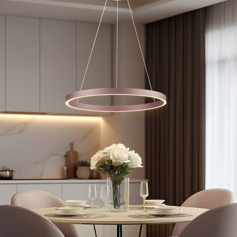 Yonam 1 LED Smart Pendel Kaffe - Lucande - Stue - Moderne - Aluminium - Med én lyskilde