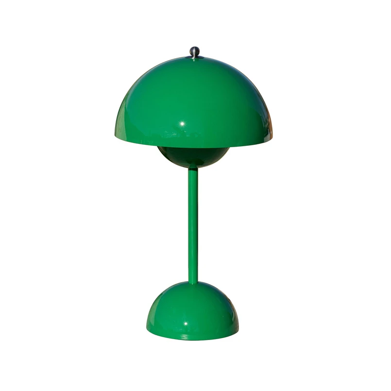 &Tradition - Flowerpot VP9 LED-batteridrevet bordlampe signalgrøn