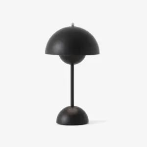 &Tradition - Flowerpot VP9 LED-batteridrevet bordlampe, sort mat