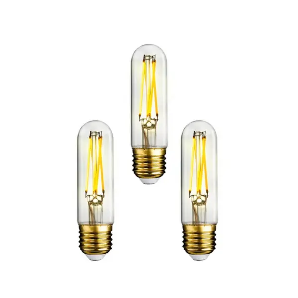 e3light - 3-pack Pære LED 7,5W (900lm) T30 CRI90 Dæmpbar E27
