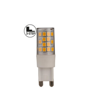 e3light G9 LED stiftpære m/3-trins-dæmp - 3,8W