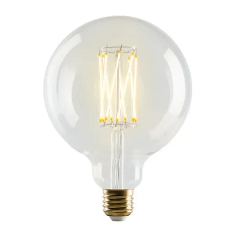 e3light - LED-pære 2,5W Vintage Globe Ø125 Klar E27