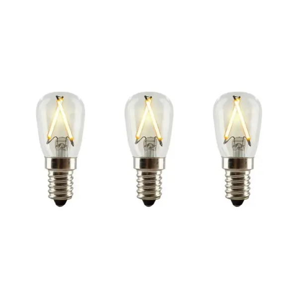 e3light - Pære LED 1,5W (90lm) Dæmpbar E14 3 pk.