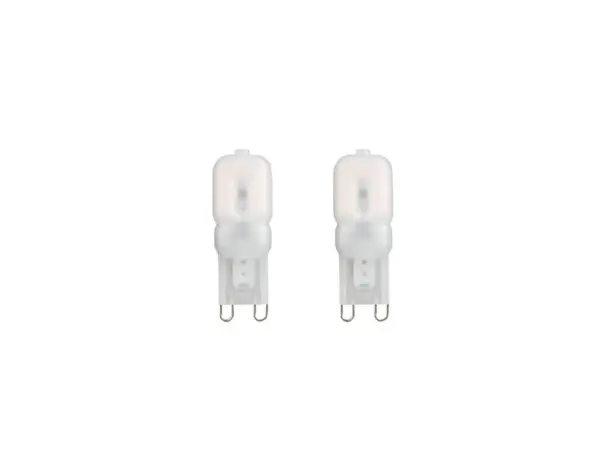 e3light - Pære LED 2,5W (200lm) 2 pcs. G9