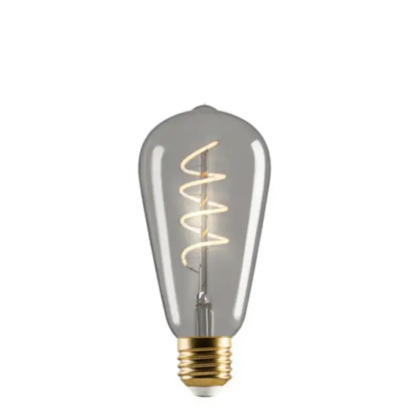 e3light - Pære LED 4W (140lm) ST64 Smoked CRI90 Dæmpbar E27