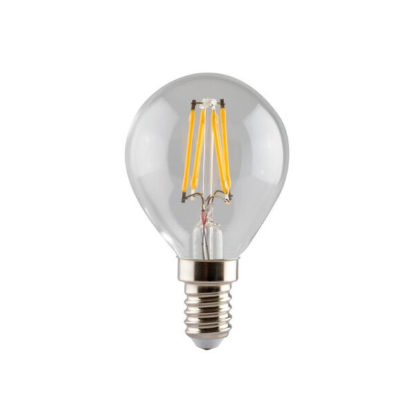 e3light - Pære LED 4W (470lm) Klar CRI95 Dæmpbar E14