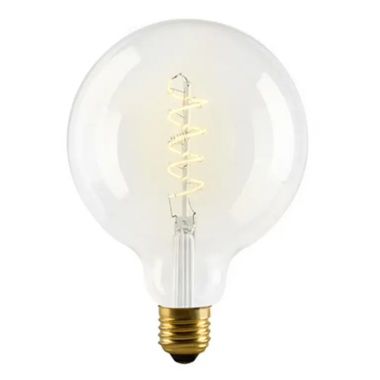 e3light - Pære LED 4W Ø125 Klar CRI90 dæmpbar E27