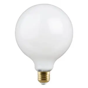 e3light - Pære LED 5,7W (806lm) Ø125 Opal CRI80 Dæmpbar E27
