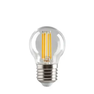 e3light - Pære LED 5W (470lm) Krone Klar CRI95 Dæmpbar E27
