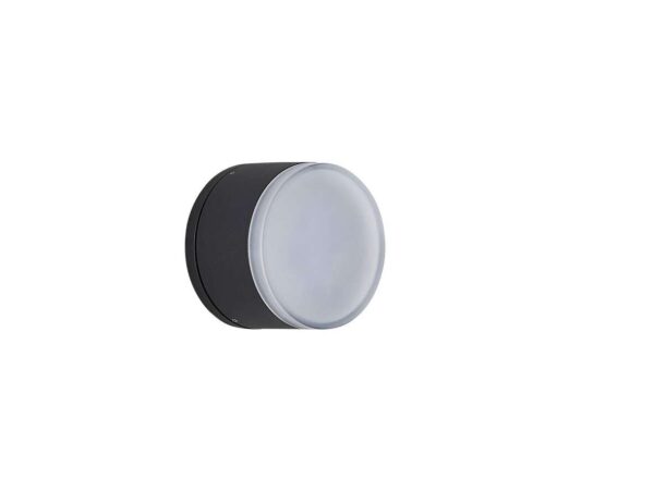 lindby - Mathea Round LED Udendørs Loftlampe Dark Grey Lindby